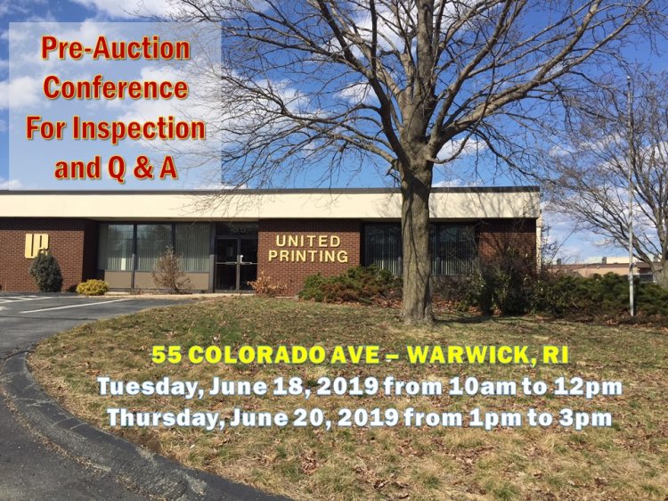 Pre-Auction Conference - 55 Colorado Ave, Warwick, RI